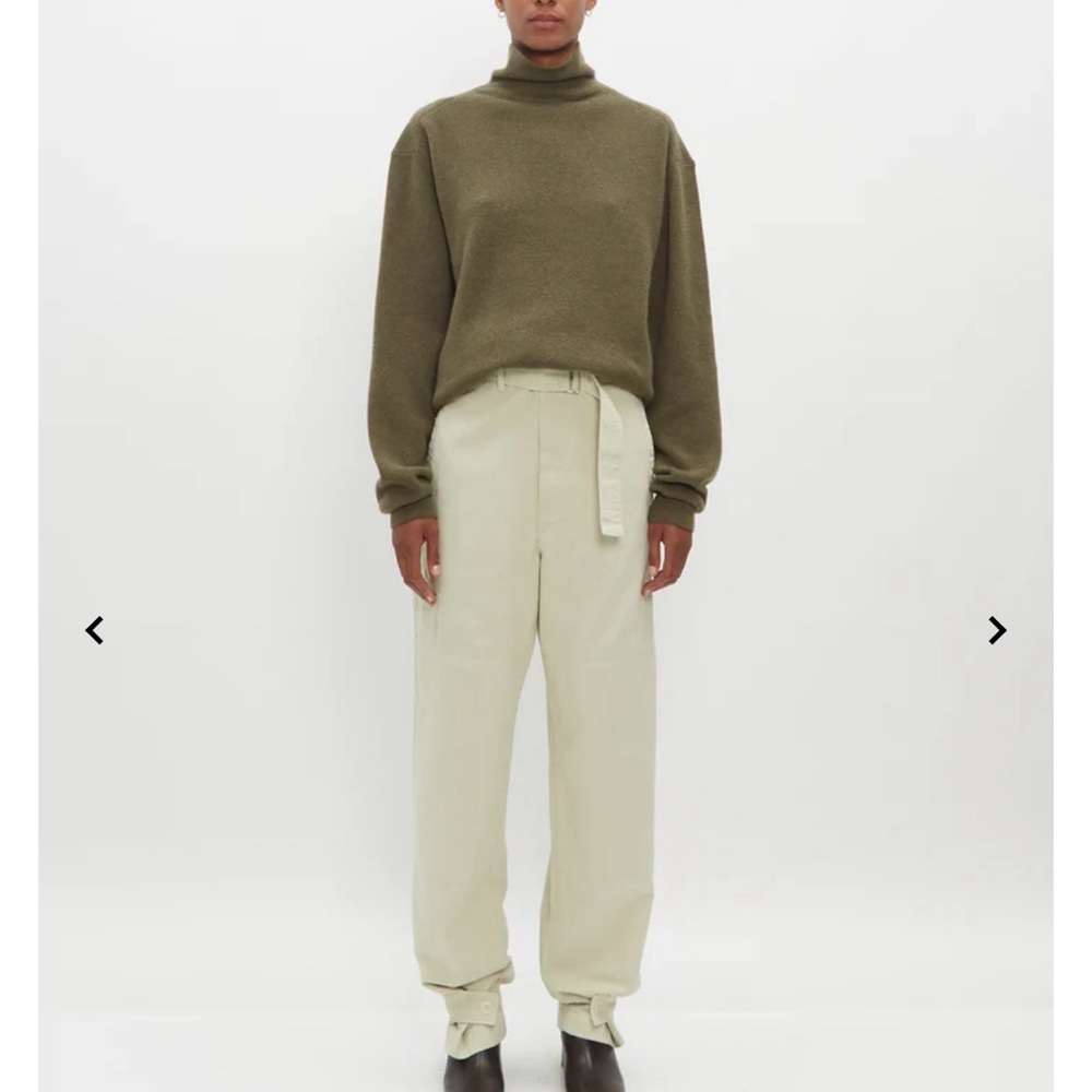 NWT Lemaire Military Cotton Pants Unisex in XS